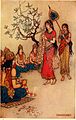 Damayanti choisissant un mari (mythes et légendes indiens - 1913)