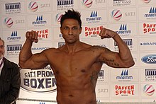 Daniel Aminati at the 2013 Celebrity Boxing Official Weigh-In