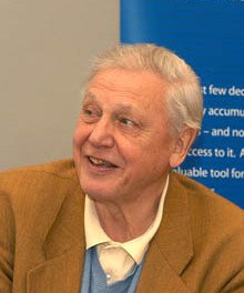 Sir David Attenborough in May 2003