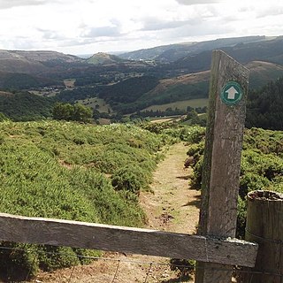 Dee Valley Way Hiking Trail in Wales
