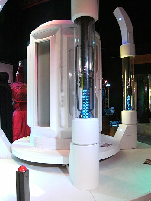 The machine at Lazarus Labs as shown at the Doctor Who Experience.