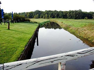 Schipborg Village in Drenthe, Netherlands