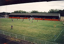 Dulwich Hamlet v Fulham at Champion Hill in 1988 Dulwich Hamlet V Fulham (2969575587).jpg