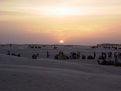 Залазак Сунца у Сахари (Тунис)