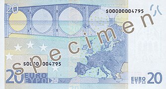 20 € verso - 2002