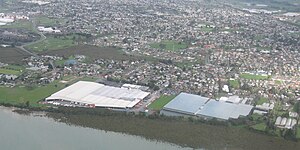 Favona from the air, looking south.