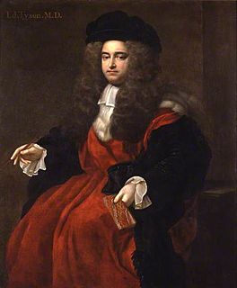 Edward Tyson English scientist and physician, 1651–1708