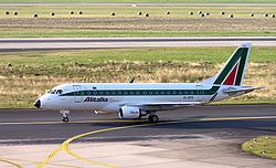 Embraer 170 of the Alitalia Express