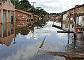 Itapecuru Mirim - Mesmo sem chuvas há três dias, o nível do rio Itapecuru ainda não baixou e mais de seis mil pessoas já foram afetadas pelas enchentes no município Foto: Antonio Cruz/ABr