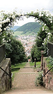 Engelsstaffeln: 612 steps connecting Kloster Engelberg with Großheubach