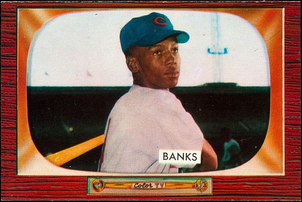 1955 Bowman trading card