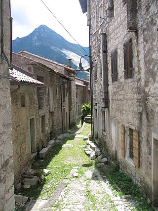 <span class="mw-page-title-main">Erto e Casso</span> Comune in Friuli Venezia Giulia, Italy