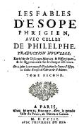 Page:Esope et Philephe - Les Fables, traduction Brunet, 1703.djvu/1