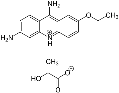 Structure of ethacridine lactate