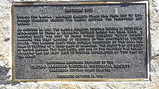 <span class="mw-page-title-main">Landing of the first Filipinos</span> Arrival of Filipinos to the current United States in 1587