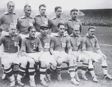 The Finnish national team against Denmark in 1933 FIN-NationalFootballTeam1933.png