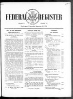 Thumbnail for File:Federal Register 1948-09-22- Vol 13 Iss 185 (IA sim federal-register-find 1948-09-22 13 185).pdf