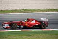Massa at the Spanish GP