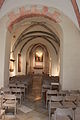 Deutsch: Langhaus Richtung Altar English: Nave towards the altar