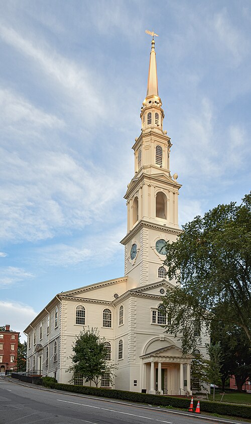 The First Baptist Church in America in Providence, Rhode Island