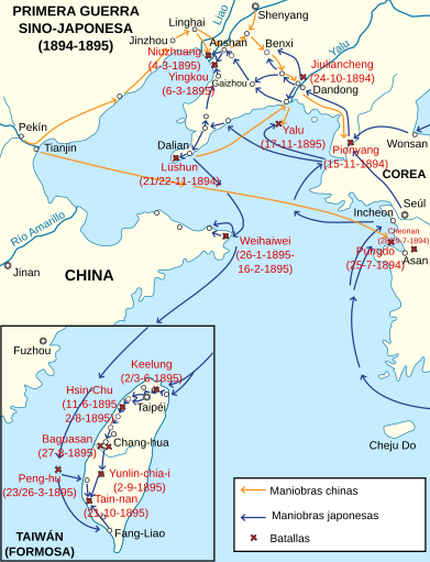 First Sino-Japanese War-es.svg