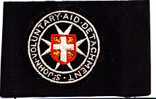 St John's VAD cloth embroidered insignia (1916) Florence Daisy Batty, item 5.jpg