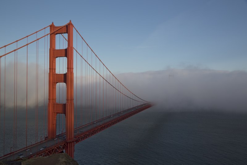 File:Fog rolls across the Golden Gate Bridge, San Francisco, California LCCN2013632579.tif