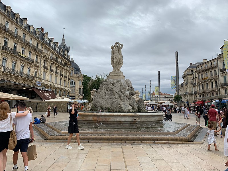 File:Fontaine Trois Grâces - Montpellier (FR34) - 2021-07-12 - 3.jpg