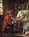 François Boucher - Painter in his Studio - WGA2893.jpg
