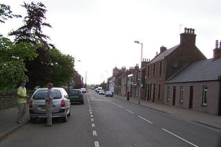 <span class="mw-page-title-main">Friockheim</span> Human settlement in Scotland