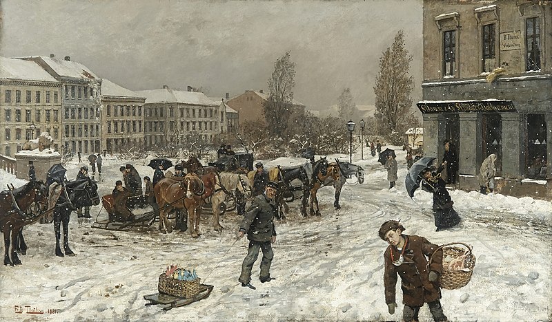 File:Frits Thaulow Fra Stortings plass 1881.jpg