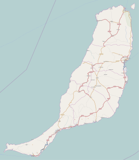 Fuerteventura'nın idari haritasında görün