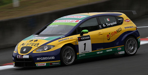 Gabriele Tarquini (SEAT León) placed second in the Drivers Championship