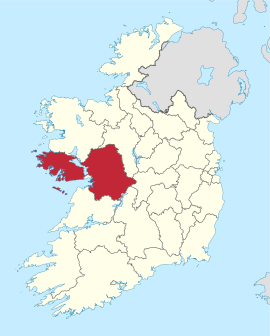 Poloha v Írsku