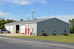 Fire station on Paint Creek Road