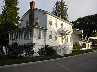 Matthew Geary House Historic house in Michigan, United States