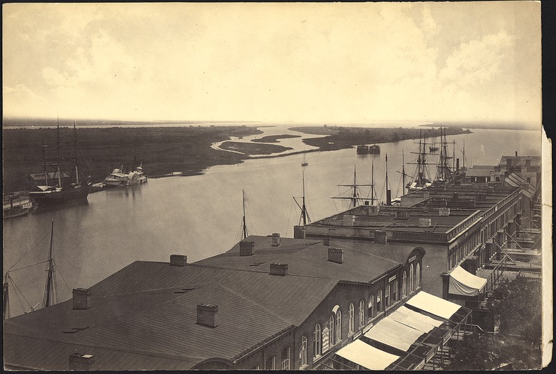 File:Georgia, Savannah, waterfront - NARA - 533423.tif