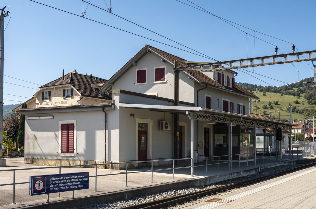 Gare de Glovelier