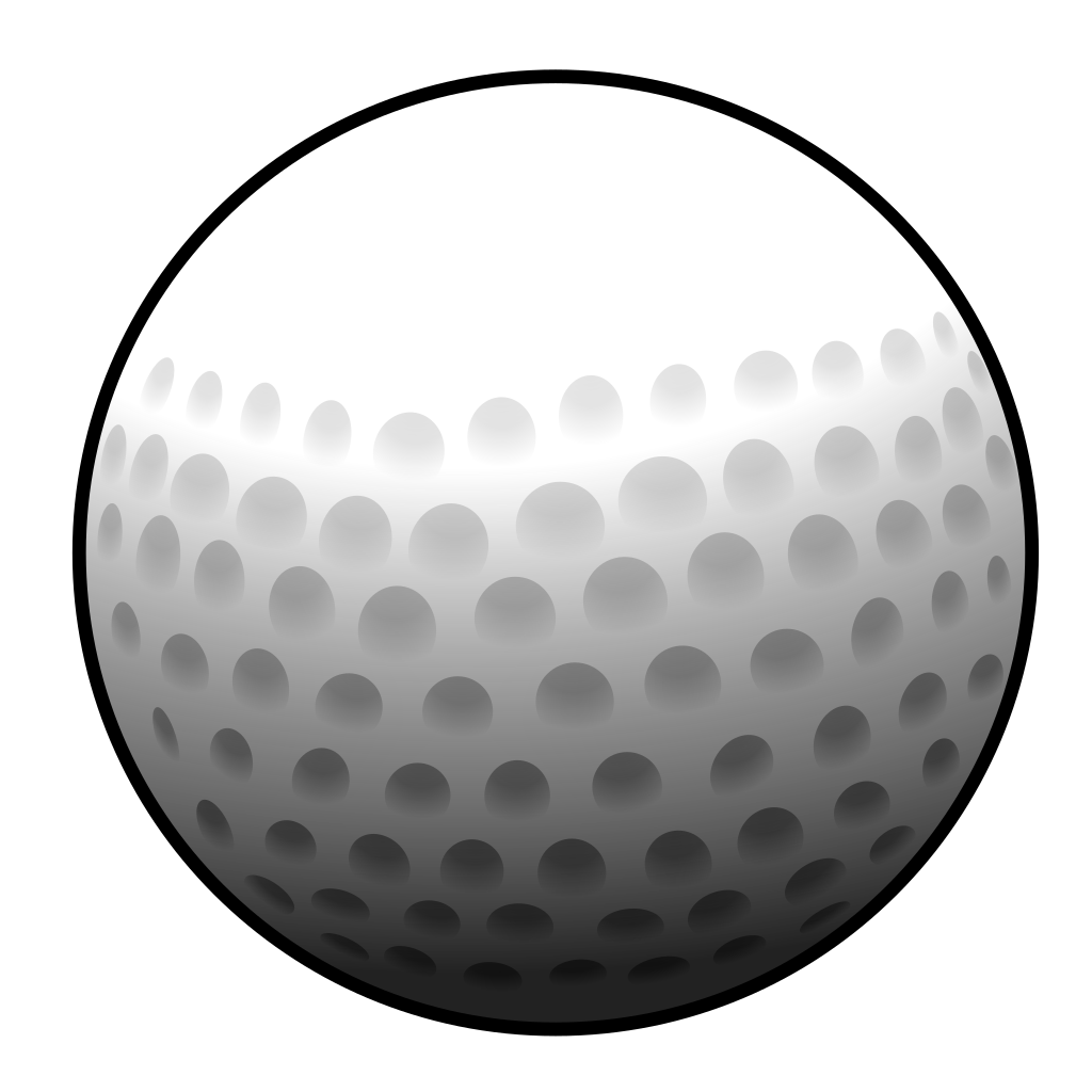 pictures of golf balls clipart - photo #12