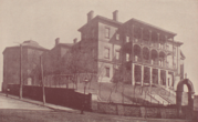 The first Cincinnati Marine Hospital building in 1896