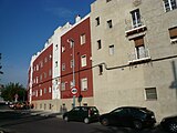 Català: Grup d'habitatges Verge del Carme. c/ Salou, 6 (Tarragona). This is a photo of a building listed in the Catalan heritage register as Bé Cultural d'Interès Local (BCIL) under the reference IPA-12555. Object location 41° 06′ 33.64″ N, 1° 14′ 19.95″ E  View all coordinates using: OpenStreetMap