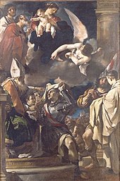 La vestizione di san Guglielmo, 1620