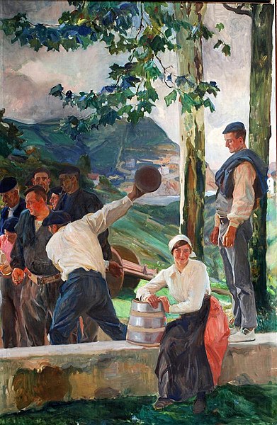 File:Guipúzcoa. Los bolos, por Joaquín Sorolla.jpg