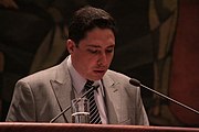 Ministro de Justicia Héctor Arce (1971-) (Desde el 23 de enero de 2017 hasta el 10 de noviembre de 2019)