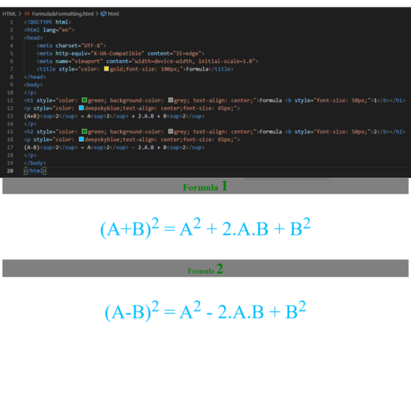 File:HTML code element with output.png