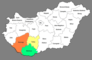 Southern Transdanubia Region in Hungary