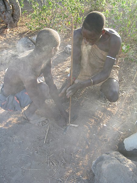 File:Hadzabe Fire.jpg