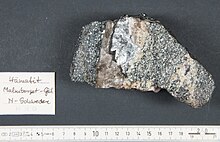 Iron ore (hematite and magnetite) from Gallivare Haematit-malmberget-gaellivare hg.jpg