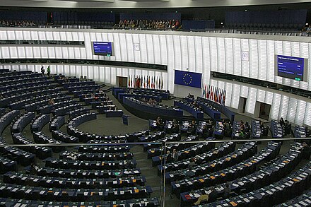 The European Parliament is the only international organ elected with universal suffrage (since 1979).