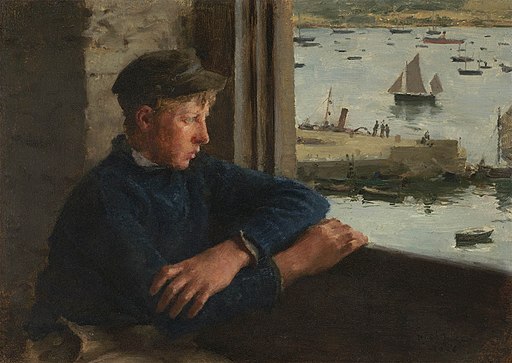 Henry Scott Tuke - The Look Out